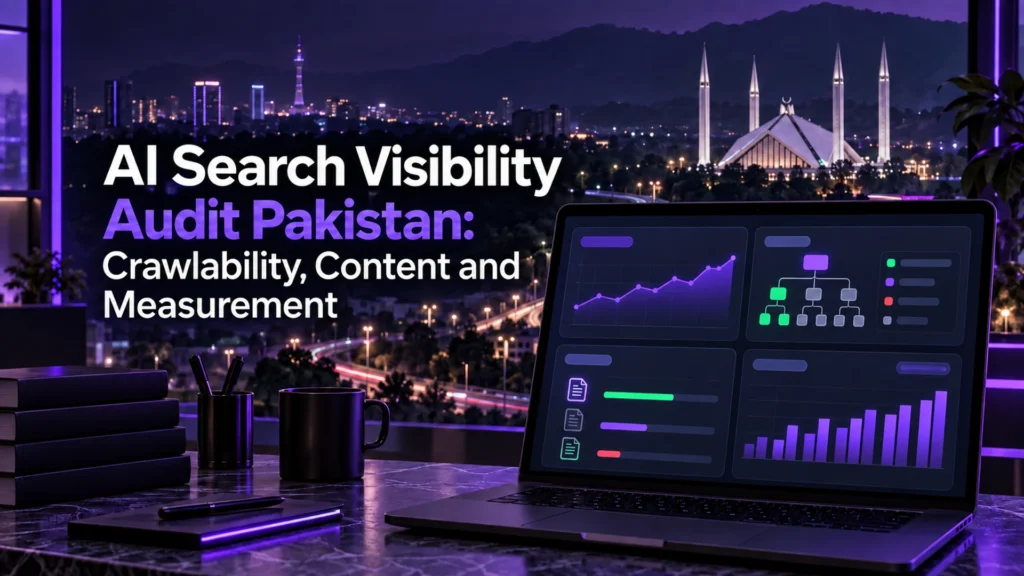 AI Search Visibility Audit Pakistan: Crawlability, Content and Measurement featured image